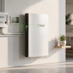 Batterie solaire moderne et système de gestion d énergie