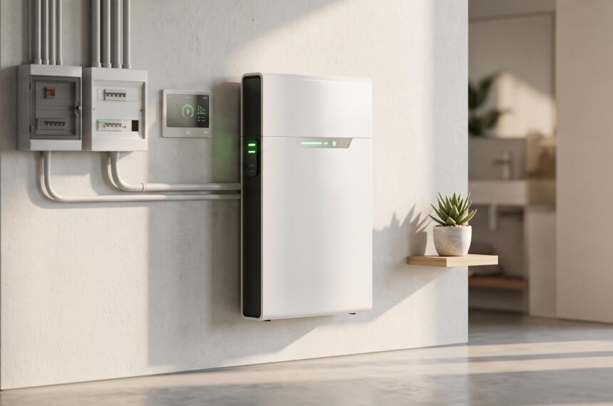Batterie solaire moderne et système de gestion d énergie