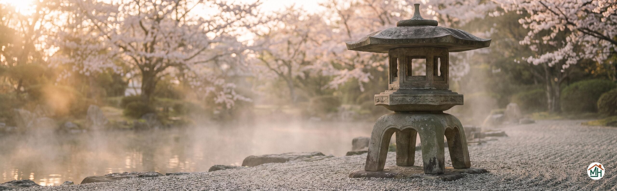 Grande lanterne japonaise en pierre traditionnelle