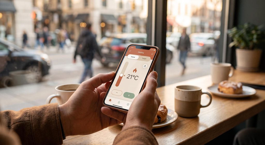 Contrôler son chauffage à distance depuis une application mobile pour faire des économies d'énergie
