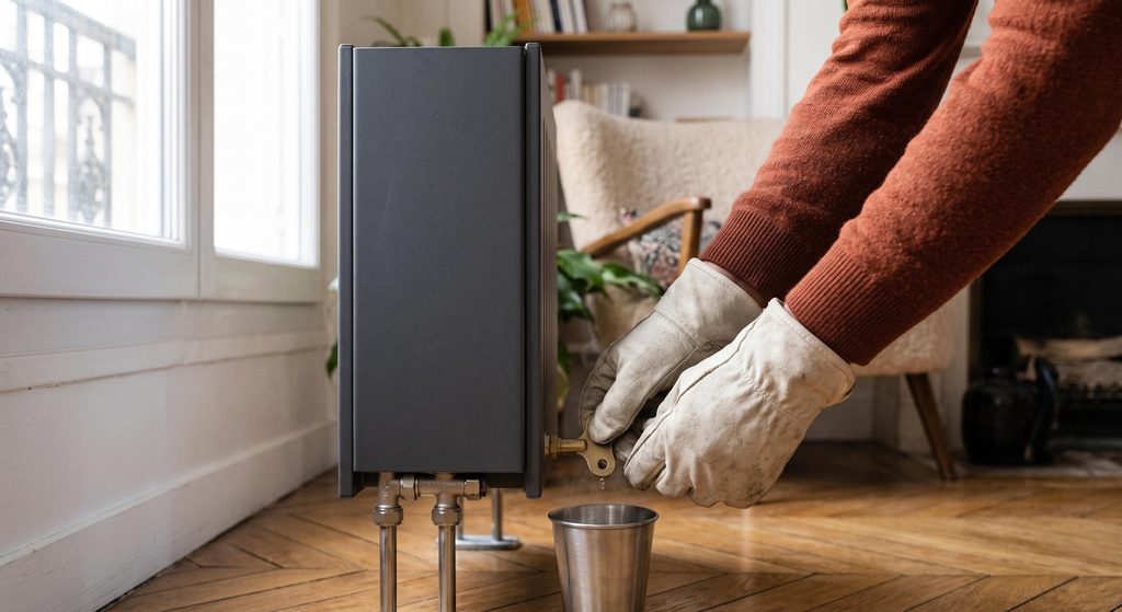 bien purger ses radiateur à l'automne pour un chauffage central optimal.
