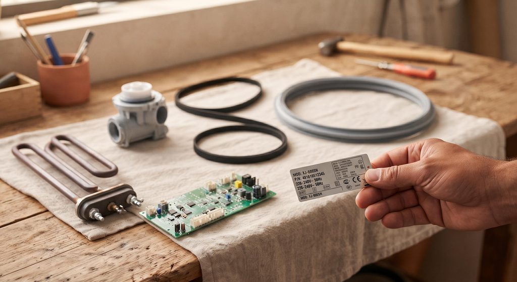 Trouver la bonne référence de pièce détachée d'électroménager